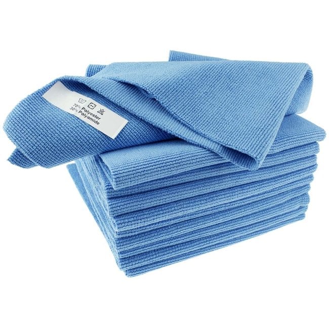 Microvezel autodoek scratch safe blauw 10x